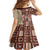 Samoa Tapau Family Matching Off Shoulder Maxi Dress and Hawaiian Shirt Samoan Siapo Pattern - Wonder Print Shop