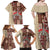 Samoa Tapau Family Matching Off Shoulder Maxi Dress and Hawaiian Shirt Samoan Siapo Pattern - Wonder Print Shop