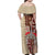 Samoa Tapau Family Matching Off Shoulder Maxi Dress and Hawaiian Shirt Samoan Siapo Pattern - Wonder Print Shop