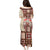 Samoa Tapau Family Matching Puletasi Dress and Hawaiian Shirt Samoan Siapo Pattern - Wonder Print Shop