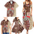 Samoa Tapau Family Matching Summer Maxi Dress and Hawaiian Shirt Samoan Siapo Pattern - Wonder Print Shop