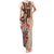 Samoa Tapau Family Matching Tank Maxi Dress and Hawaiian Shirt Samoan Siapo Pattern - Wonder Print Shop