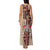 Samoa Tapau Family Matching Tank Maxi Dress and Hawaiian Shirt Samoan Siapo Pattern - Wonder Print Shop