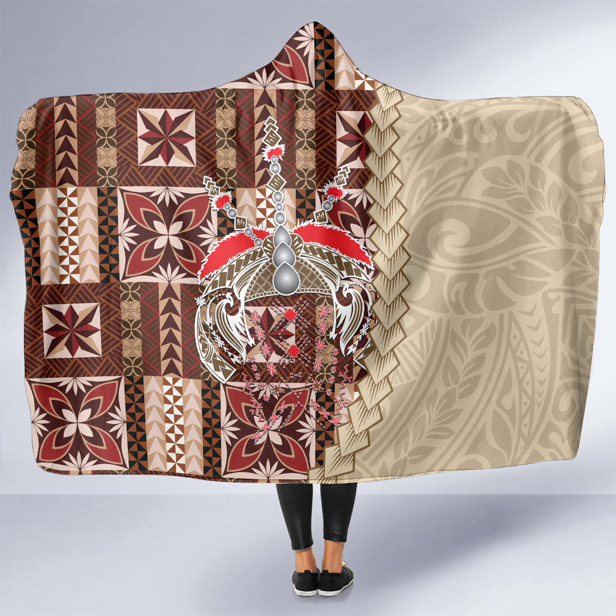 samoa-tapau-hooded-blanket-samoan-siapo-pattern