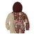 Samoa Tapau Kid Hoodie Samoan Siapo Pattern - Wonder Print Shop