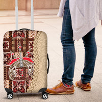 Samoa Tapau Luggage Cover Samoan Siapo Pattern - Wonder Print Shop