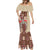 Samoa Tapau Mermaid Dress Samoan Siapo Pattern - Wonder Print Shop