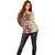 Samoa Tapau Off Shoulder Sweater Samoan Siapo Pattern - Wonder Print Shop