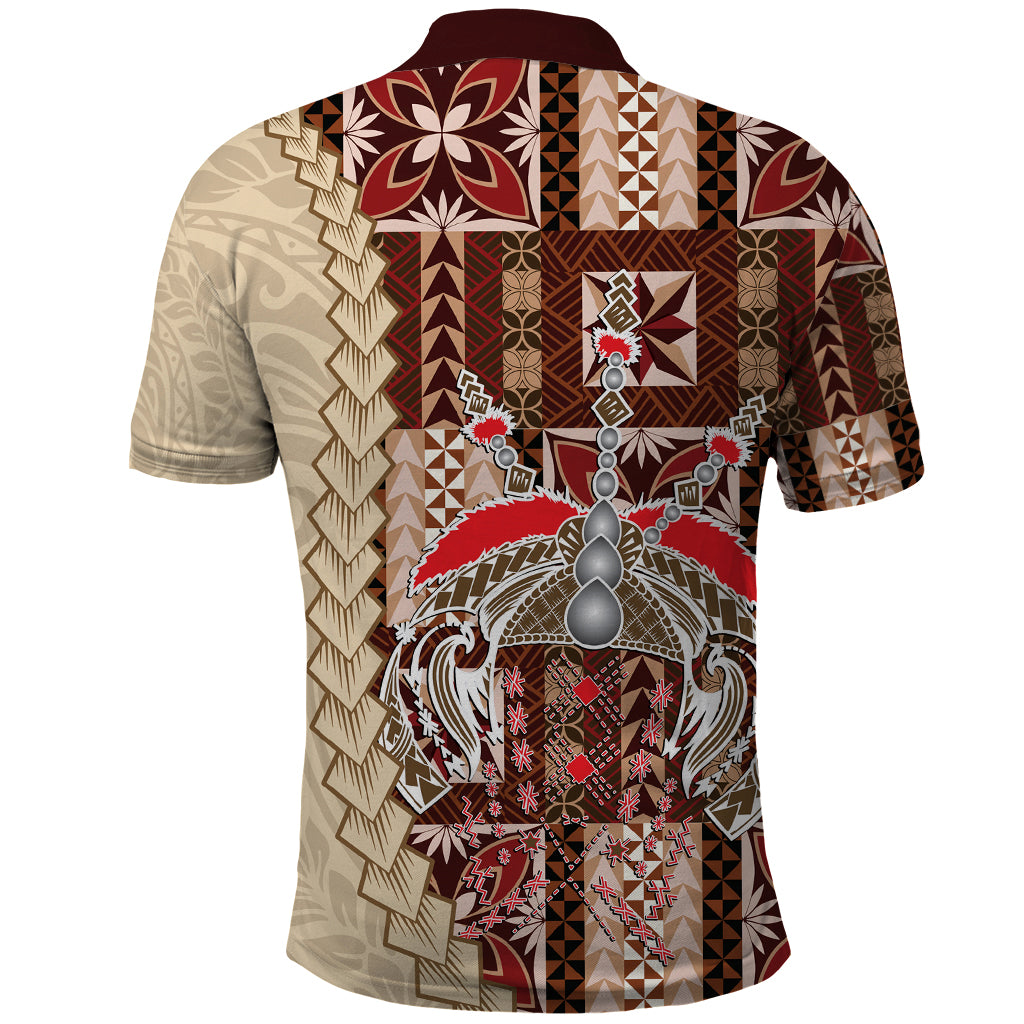 Samoa Tapau Polo Shirt Samoan Siapo Pattern - Wonder Print Shop