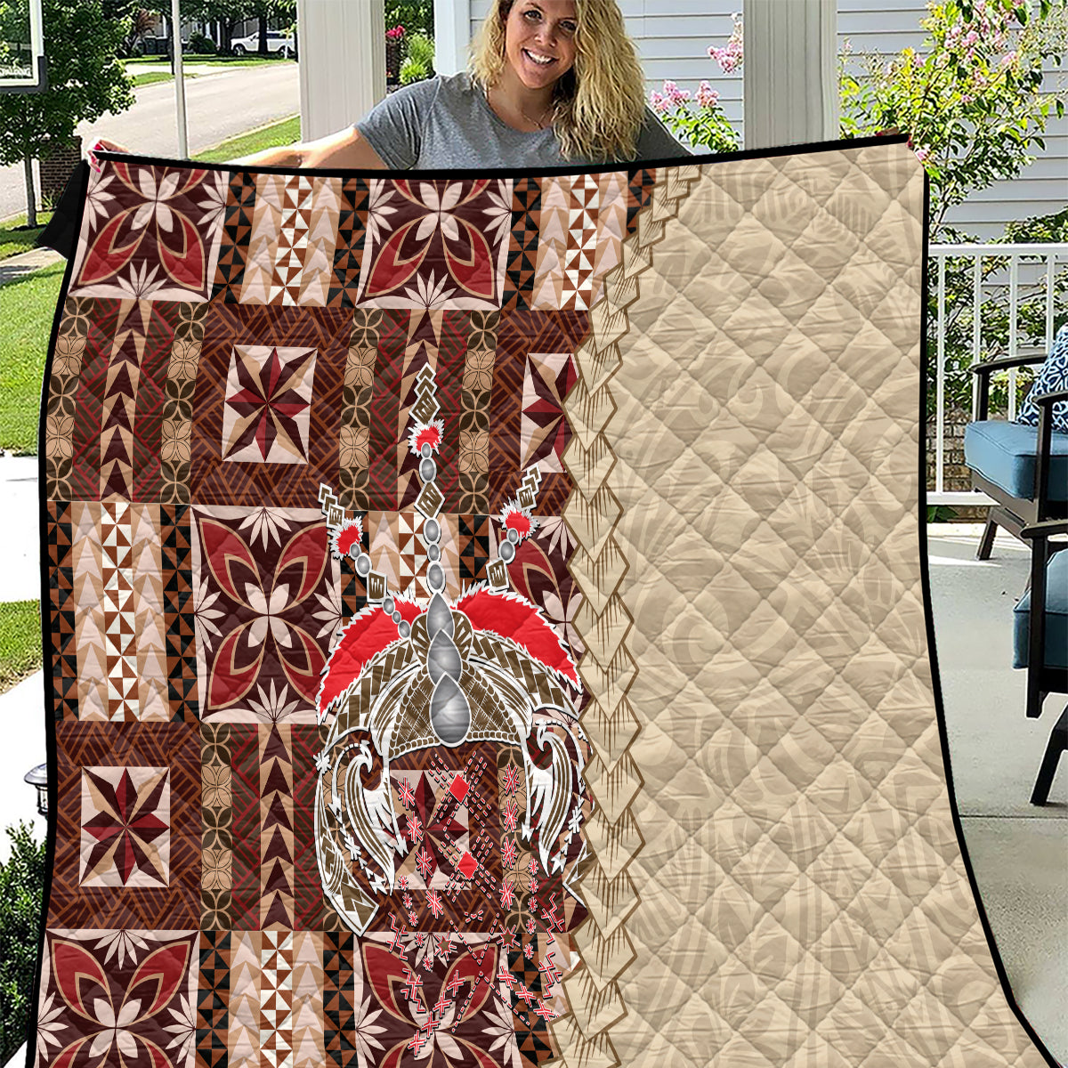 Samoa Tapau Quilt Samoan Siapo Pattern - Wonder Print Shop