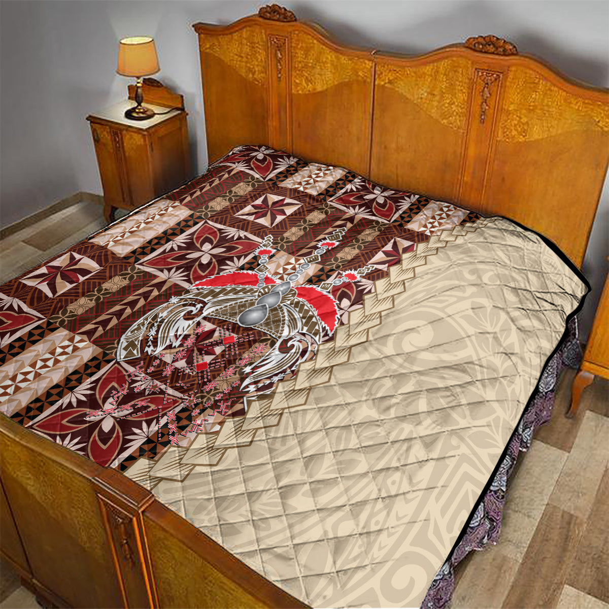 Samoa Tapau Quilt Samoan Siapo Pattern - Wonder Print Shop
