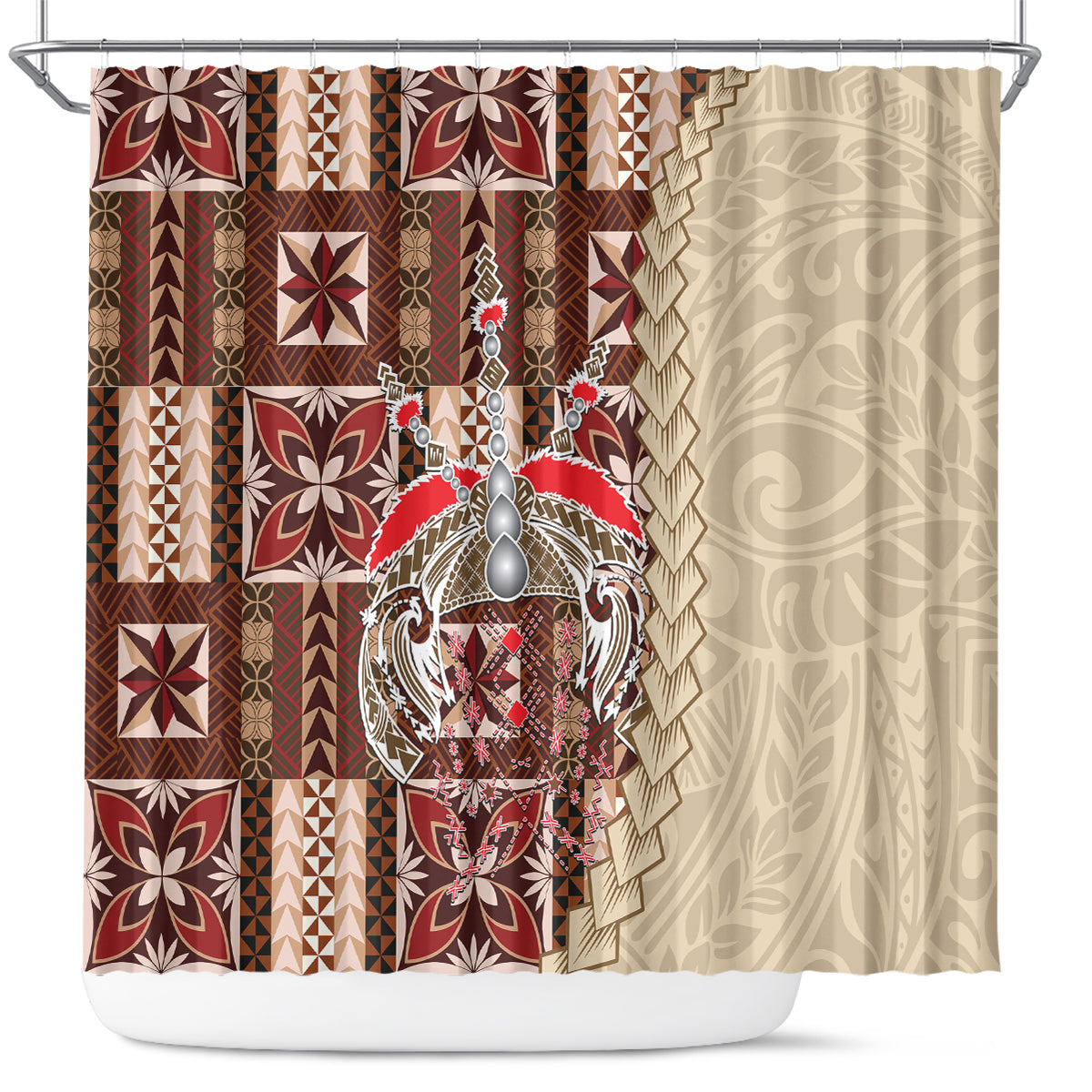 samoa-tapau-shower-curtain-samoan-siapo-pattern