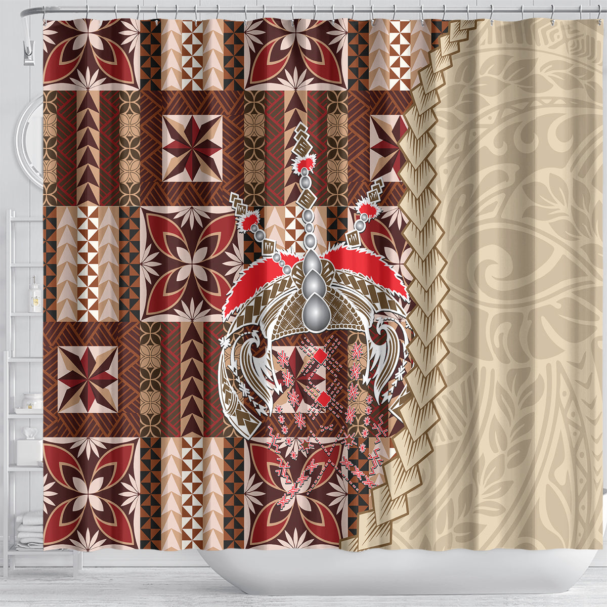samoa-tapau-shower-curtain-samoan-siapo-pattern