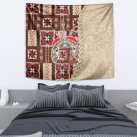 Samoa Tapau Tapestry Samoan Siapo Pattern - Wonder Print Shop
