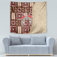Samoa Tapau Tapestry Samoan Siapo Pattern - Wonder Print Shop