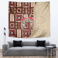 Samoa Tapau Tapestry Samoan Siapo Pattern - Wonder Print Shop