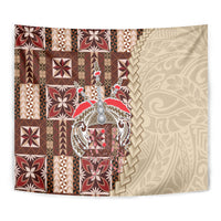 Samoa Tapau Tapestry Samoan Siapo Pattern - Wonder Print Shop