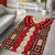 Samoa Siapo Area Rug Tapa Pattern Mix Ula Fala Hibiscus - Wonder Print Shop
