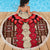 Samoa Siapo Beach Blanket Tapa Pattern Mix Ula Fala Hibiscus - Wonder Print Shop