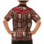 Samoa Siapo Family Matching Mermaid Dress and Hawaiian Shirt Tapa Pattern Mix Ula Fala Hibiscus - Wonder Print Shop