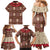 Samoa Siapo Family Matching Mermaid Dress and Hawaiian Shirt Tapa Pattern Mix Ula Fala Hibiscus - Wonder Print Shop