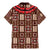 Samoa Siapo Family Matching Mermaid Dress and Hawaiian Shirt Tapa Pattern Mix Ula Fala Hibiscus - Wonder Print Shop