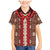 Samoa Siapo Family Matching Mermaid Dress and Hawaiian Shirt Tapa Pattern Mix Ula Fala Hibiscus - Wonder Print Shop