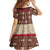 Samoa Siapo Family Matching Off Shoulder Short Dress and Hawaiian Shirt Tapa Pattern Mix Ula Fala Hibiscus - Wonder Print Shop