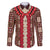 Samoa Siapo Family Matching Puletasi Dress and Hawaiian Shirt Tapa Pattern Mix Ula Fala Hibiscus - Wonder Print Shop