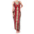 Samoa Siapo Family Matching Tank Maxi Dress and Hawaiian Shirt Tapa Pattern Mix Ula Fala Hibiscus - Wonder Print Shop