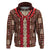 Samoa Siapo Hoodie Tapa Pattern Mix Ula Fala Hibiscus - Wonder Print Shop
