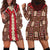 Samoa Siapo Hoodie Dress Tapa Pattern Mix Ula Fala Hibiscus - Wonder Print Shop