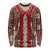 Samoa Siapo Long Sleeve Shirt Tapa Pattern Mix Ula Fala Hibiscus - Wonder Print Shop