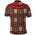 Samoa Siapo Polo Shirt Tapa Pattern Mix Ula Fala Hibiscus - Wonder Print Shop