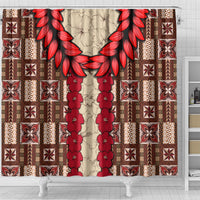 samoa-siapo-shower-curtain-tapa-pattern-mix-ula-fala-hibiscus