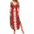 Samoa Siapo Summer Maxi Dress Tapa Pattern Mix Ula Fala Hibiscus - Wonder Print Shop