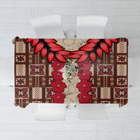 Samoa Siapo Tablecloth Tapa Pattern Mix Ula Fala Hibiscus - Wonder Print Shop