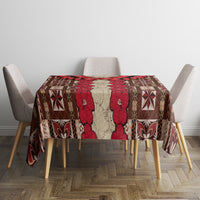 Samoa Siapo Tablecloth Tapa Pattern Mix Ula Fala Hibiscus - Wonder Print Shop