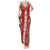 Samoa Siapo Tank Maxi Dress Tapa Pattern Mix Ula Fala Hibiscus - Wonder Print Shop