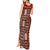 Samoa Siapo Tank Maxi Dress Tapa Pattern Mix Ula Fala Hibiscus - Wonder Print Shop