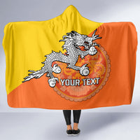 personalised-bhutan-national-day-hooded-blanket-coat-of-arms-mix-flag-style