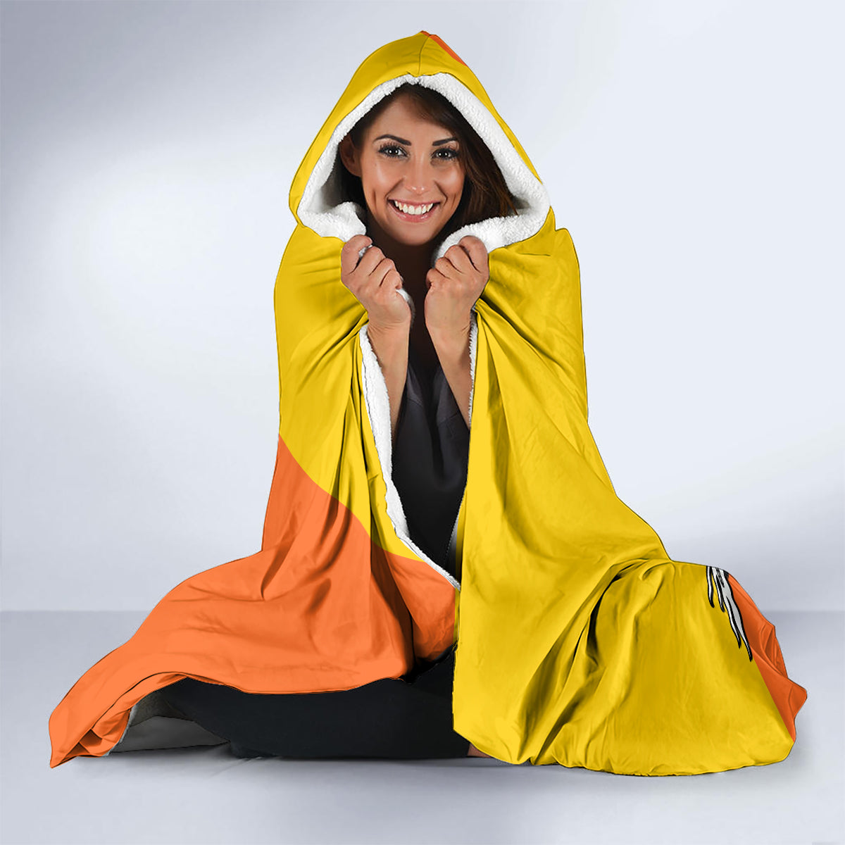 personalised-bhutan-national-day-hooded-blanket-coat-of-arms-mix-flag-style