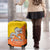 Personalised Bhutan National Day Luggage Cover Coat Of Arms Mix Flag Style - Wonder Print Shop
