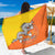 Personalised Bhutan National Day Sarong Coat Of Arms Mix Flag Style - Wonder Print Shop