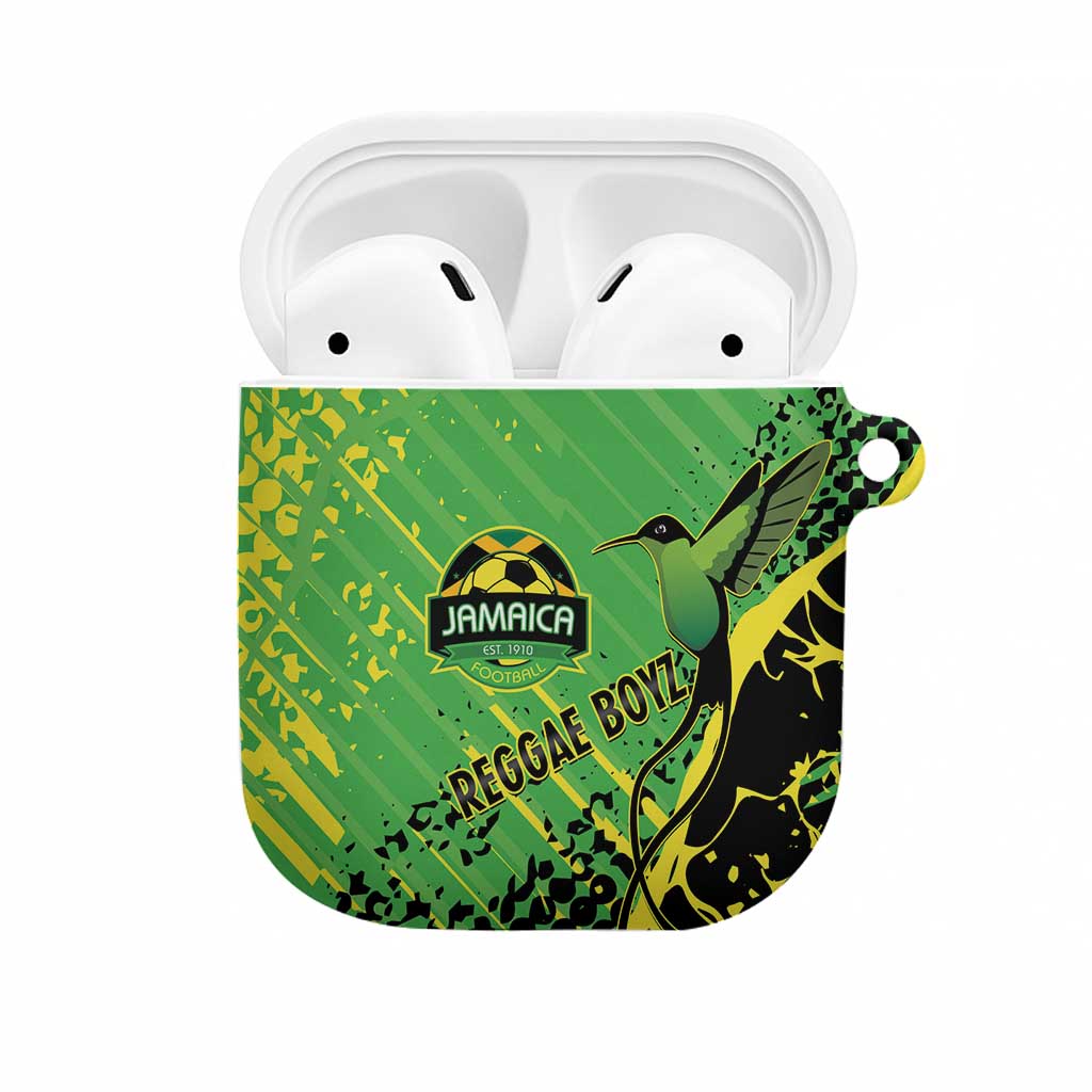 Jamaica Football AirPods Case Come On Reggae Boyz Red-billed streamertail - Wonder Print Shop