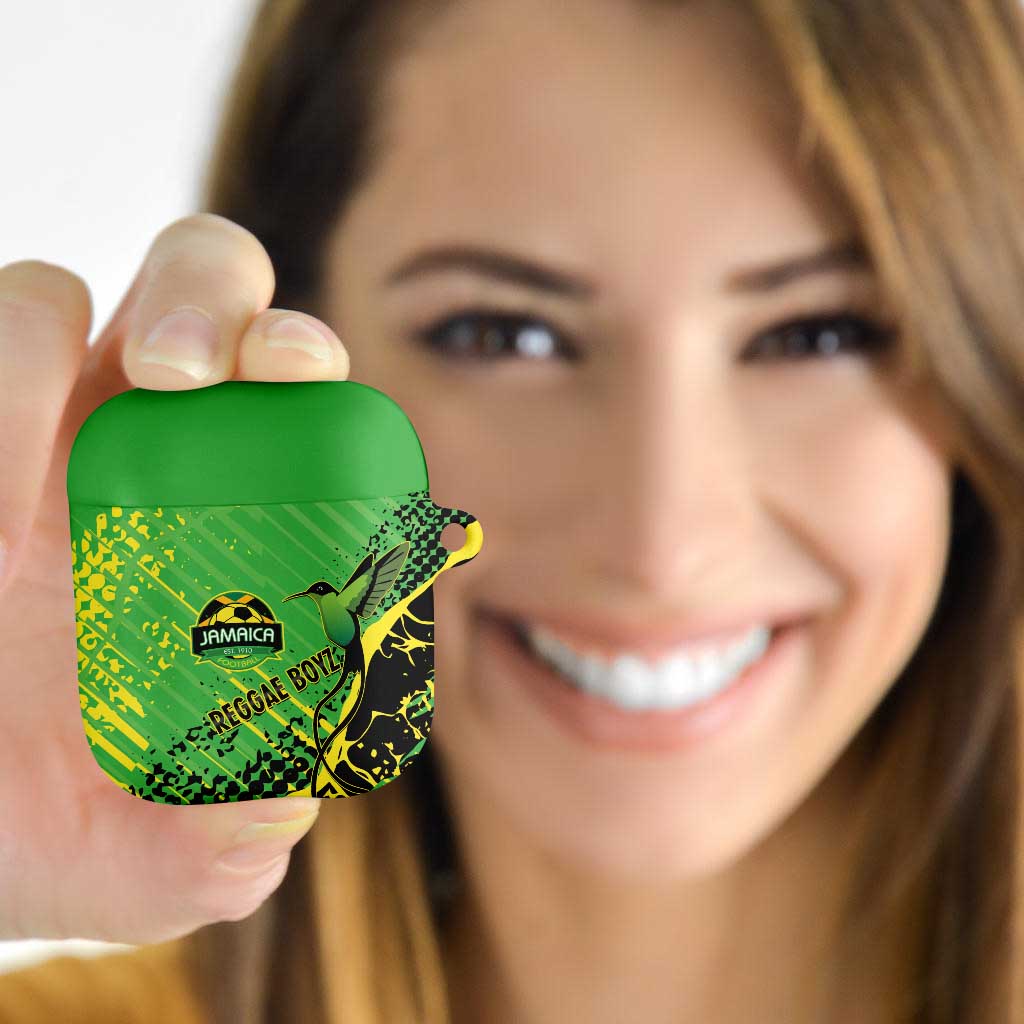 Jamaica Football AirPods Case Come On Reggae Boyz Red-billed streamertail - Wonder Print Shop