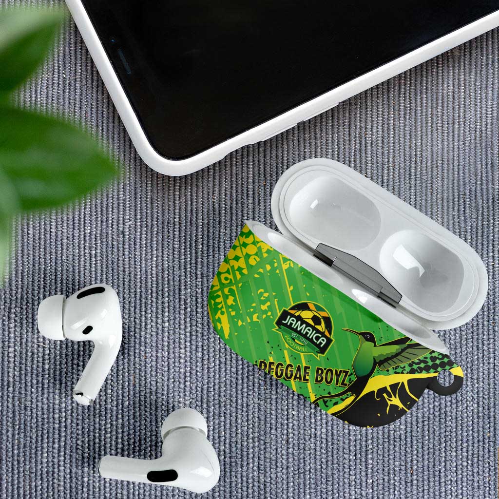 Jamaica Football AirPods Case Come On Reggae Boyz Red-billed streamertail - Wonder Print Shop