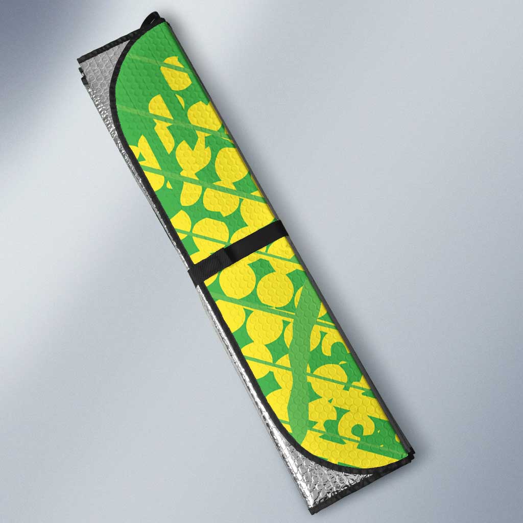 Jamaica Football Auto Sun Shade Come On Reggae Boyz Red-billed streamertail - Wonder Print Shop