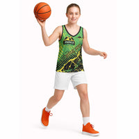 Custom Jamaica Football Basketball Jersey Come On Reggae Boyz Red-billed streamertail - Wonder Print Shop