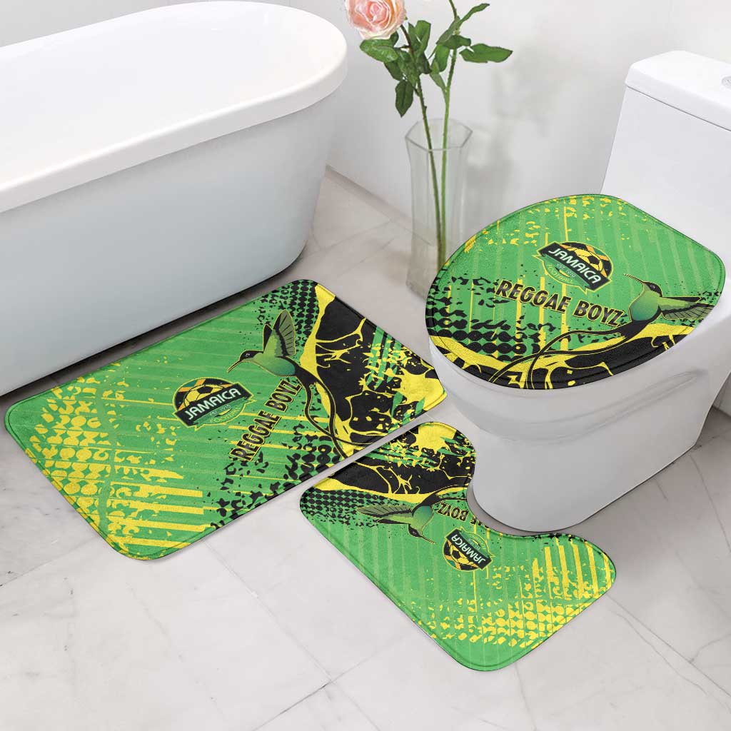 Jamaica Football Bathroom Set Come On Reggae Boyz Red-billed streamertail - Wonder Print Shop